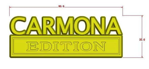 The Original carmona Edition Emblem Fender Badge-Custom-2