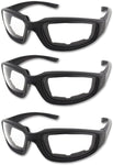 3 Pair Motorcycle Riding Glasses