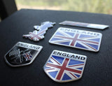 5pcs England Flag Decal Sticker