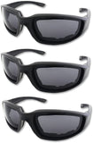 3 Pair Motorcycle Riding Glasses