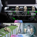 Evil Skull Trio Car Air Outlet Decor Freshener