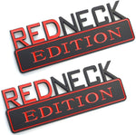 6.9'' BIG “RedNeck Edition” Car Badge - 30 pcs