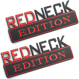 6.9'' BIG “RedNeck Edition” Car Badge - 30 pcs