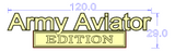 Army Aviator EDITION Custom Emblem Car Badge 2pcs