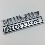 Hillbilly Edition Metal Badge