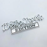 6'' We The People EDITION Metal Emblem