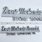 Stone Mountain Metal Emblem Car Badge-Chrome-2PCS