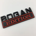 BOGAN Edition Car Emblem Metal Badge