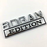 BOGAN Edition Car Emblem Metal Badge