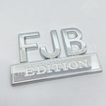 [2 pcs] FJB EDITION Car Metal Badge Emblem