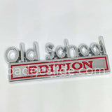 2Pack Old School EDITION Metal Badge