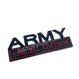 ARMY Edition Metal Car Emblem