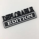 BADGESLIDE “Deplorable Edition” Car Badge