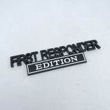 First Responder Edition Metal Car Emblem