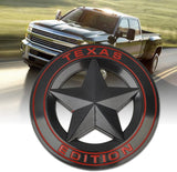 Star Texas Edition Car Metal Badge