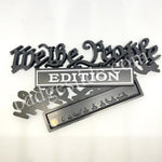 2-Pack We The People EDITION Metal Emblem