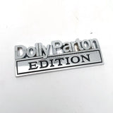 Dolly Parton EDITION Custom Emblem Car Metal Badge 2pcs