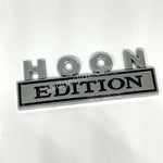 HOON EDITION CAR BADGE Chrome Metal Emblem