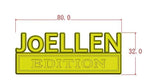 JoELLEN EDITION Car Emblem Fender Badge-Custom-2