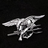 Navy Seal Trident Metal Emblem Car Badge