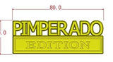 Pimperado EDITION Emblem Fender Badge-Custom-2pcs(Chrome/Black)