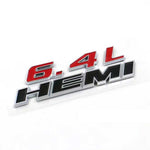 345 392 6.4L HEMI Metal Emblem