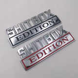 7'' SHITBOX Edition Car Badge ABS Emblem