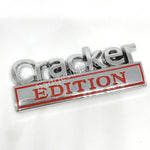 2 PCS Cracker Edition Metal Emblem Badge