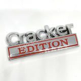 2 PCS Cracker Edition Metal Emblem Badge