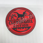 2 Pack Clever Girl Edition Metal Badge