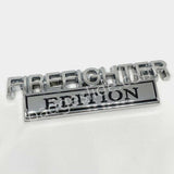 FIREFIGHTER Edition Metal Emblem Badge