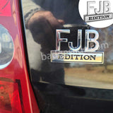 [2 pcs] FJB EDITION Car Metal Badge Emblem