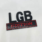[2 pcs]LGB EDITION Car Metal Badge Emblem