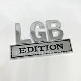 [2 pcs]LGB EDITION Car Metal Badge Emblem