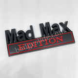 Mad Max Edition Car Emblem Metal Badge