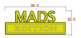 TJ DAMO MADS BRODY EDITION Emblem Fender Badge-Custom-2pcs
