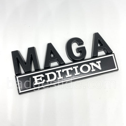2 PCS MAGA EDITION Emblem Fender Badge