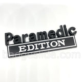 Paramedic EDITION Emblem Fender Badge