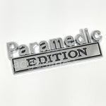 Paramedic EDITION Emblem Fender Badge