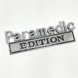 Paramedic EDITION Emblem Fender Badge