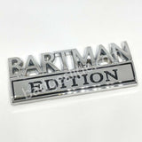 The Original BARTMAN Emblem Fender Badge-Custom-2