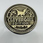 2 Pack Clever Girl Edition Metal Badge