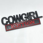 COWGIRL EDITION Car Badge Metal Emblem