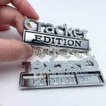 2 Pack Cracker Edition Metal Badge