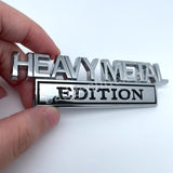 HEAVY METAL EDITION Car Badge Metal Emblem