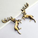 1 Set Elk Metallic Emblem Fender Badge