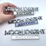 badgeslide MOON KNIGHT EDITION car emblem custom badge