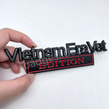 Vietnam Era Vet Edition Metal Emblem Car Badge
