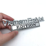 Vietnam Era Vet Edition Metal Emblem Car Badge