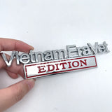 Vietnam Era Vet Edition Metal Emblem Car Badge